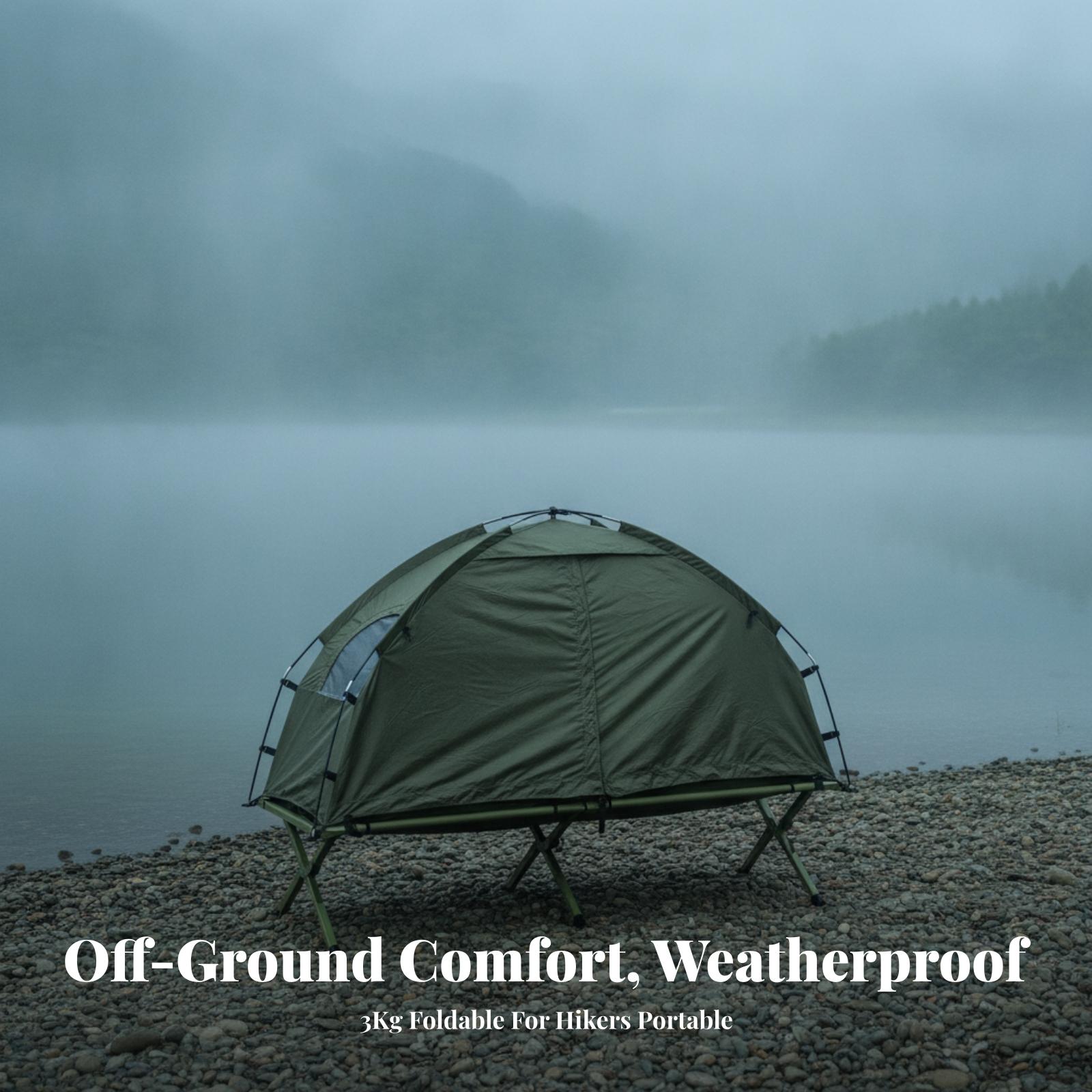 Tenda tempat tidur lipat ringk - Outdoor Camping Guy ulasan dan harga
