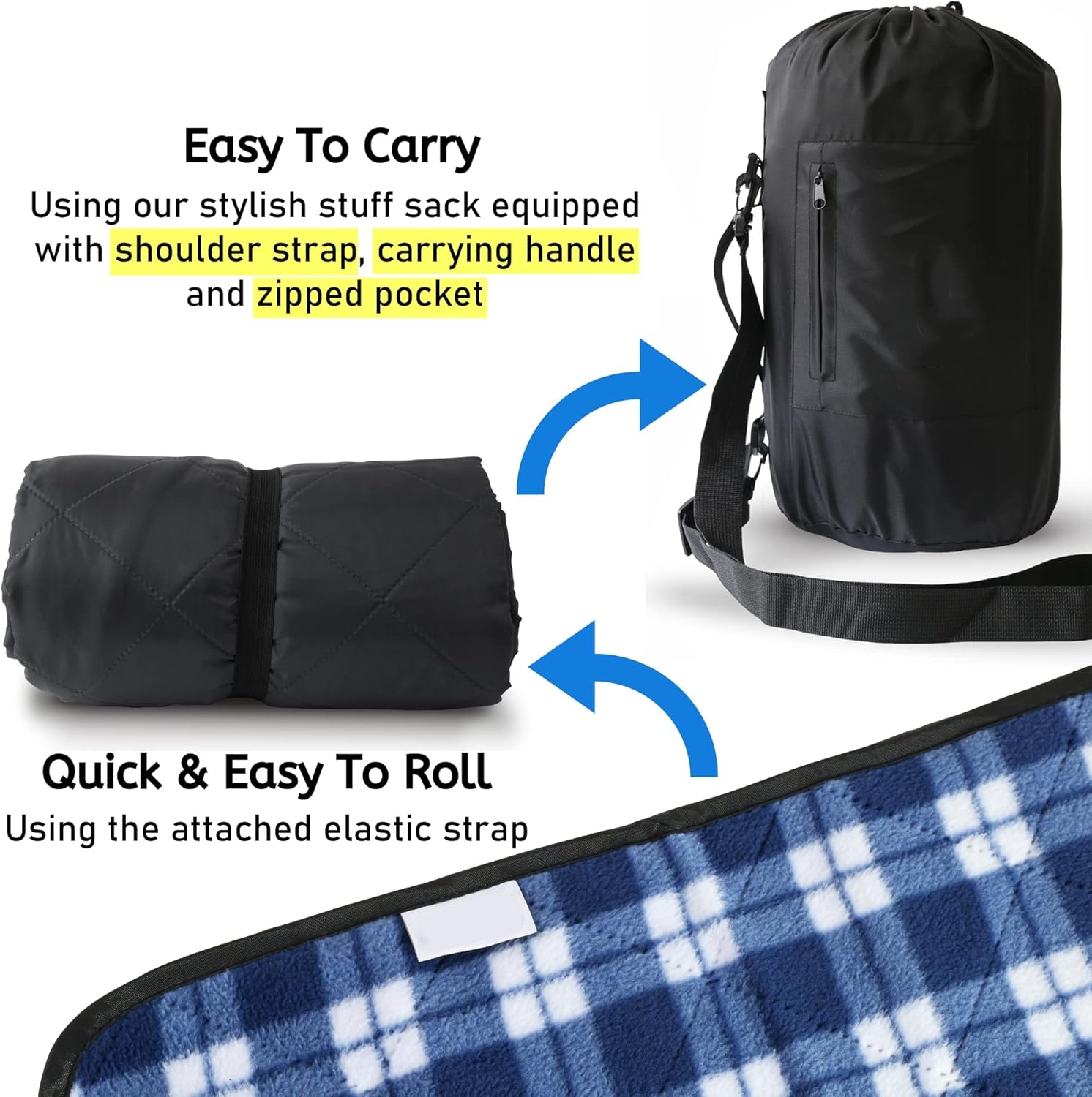Selimut Luar Ruangan Anti Air  - Outdoor Camping Blanket ulasan dan harga