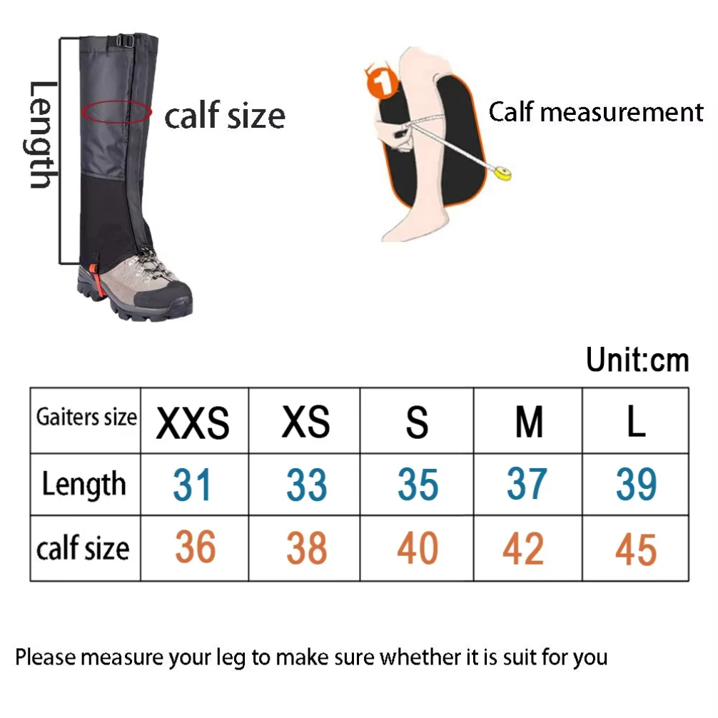 Pelindung Kaki Anti Air untuk  - Trekking Gaiters ulasan dan harga