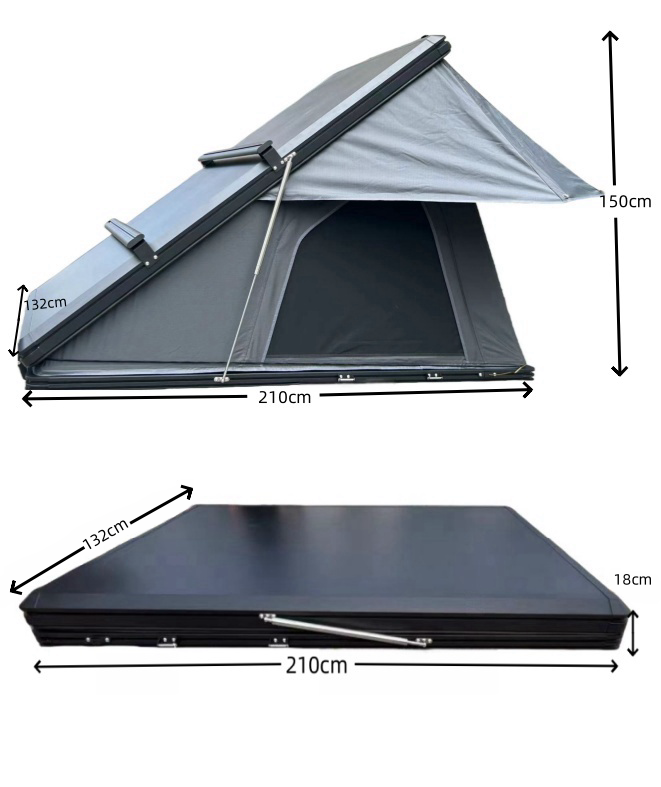 Tenda Atap Mobil Segitiga Alum - Outdoor Camping Australia ulasan dan harga