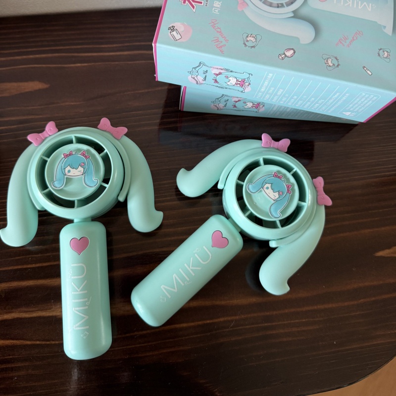 Kipas Genggam Mini Hatsune Mik - Outdoor Camping Ventilator ulasan dan harga