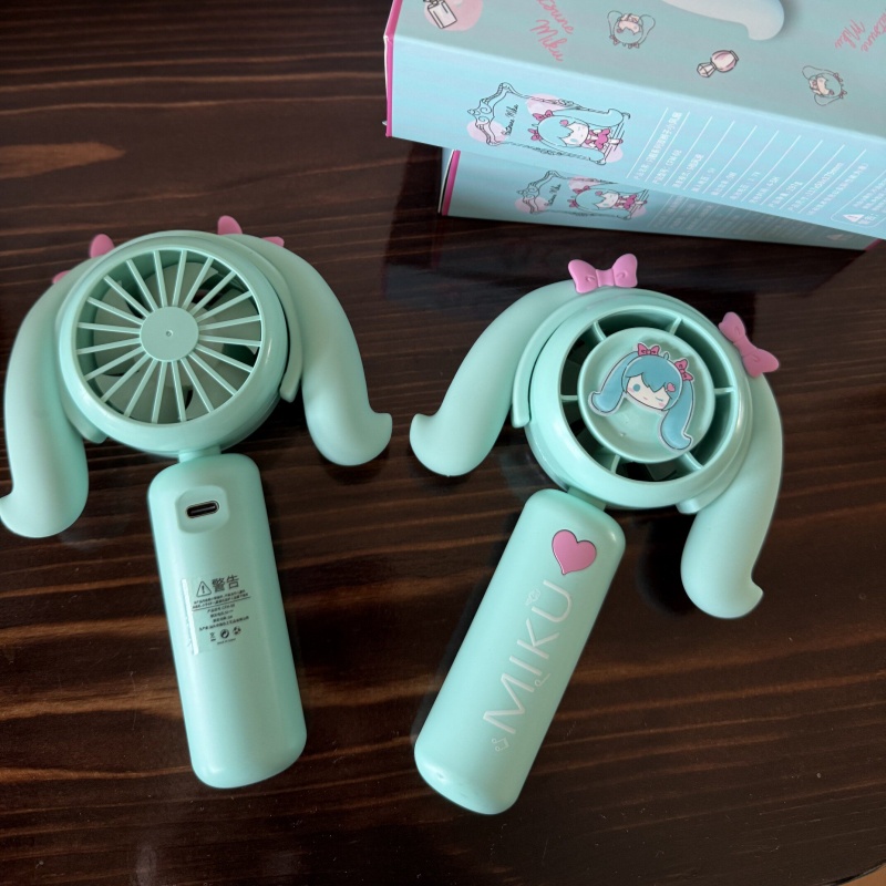 Kipas Genggam Mini Hatsune Mik - Outdoor Camping Ventilator ulasan dan harga
