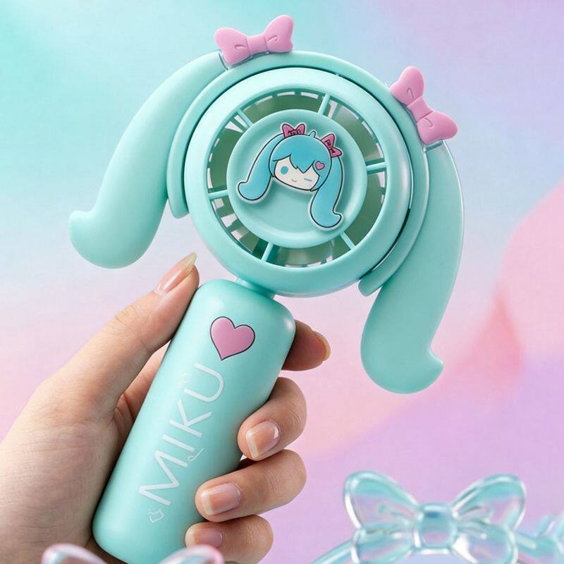 Kipas Genggam Mini Hatsune Mik - Outdoor Camping Ventilator ulasan dan harga