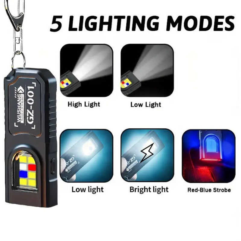 Senter Gantungan Kunci Multifu - Outdoor Camping Lampe ulasan dan harga