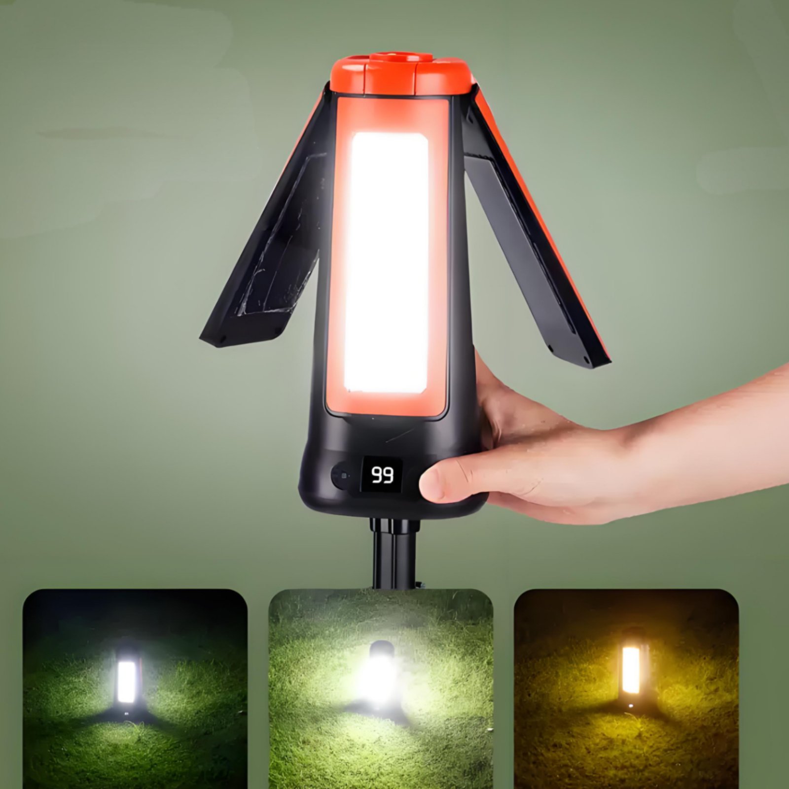 Lampu Tenda Teleskopik Tinggi  - Outdoor Camping Lampe ulasan dan harga