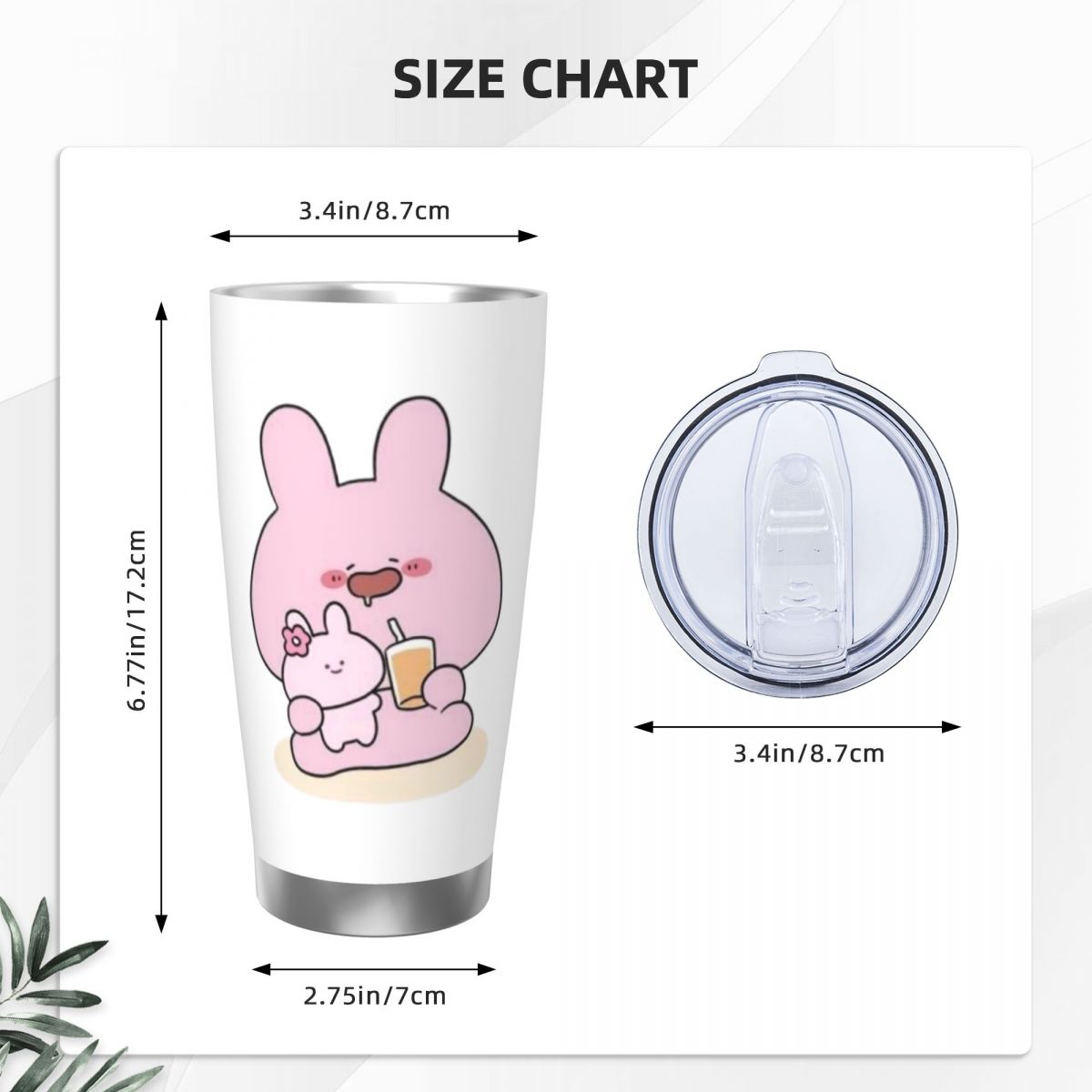 Asamimichaan Cute Asamimi 20oz - Vacuum Insulated Flask ulasan dan harga