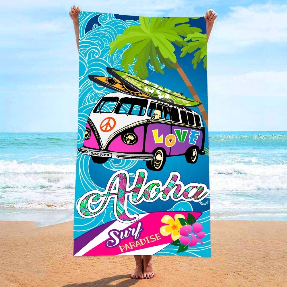 Handuk Mandi Motif Macan Tutul - Outdoor Camping Blanket ulasan dan harga