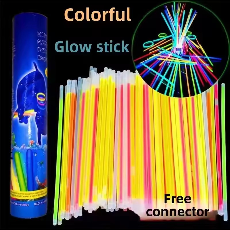 50/100 Buah Tongkat Fluoresens - Glow Sticks Survival ulasan dan harga