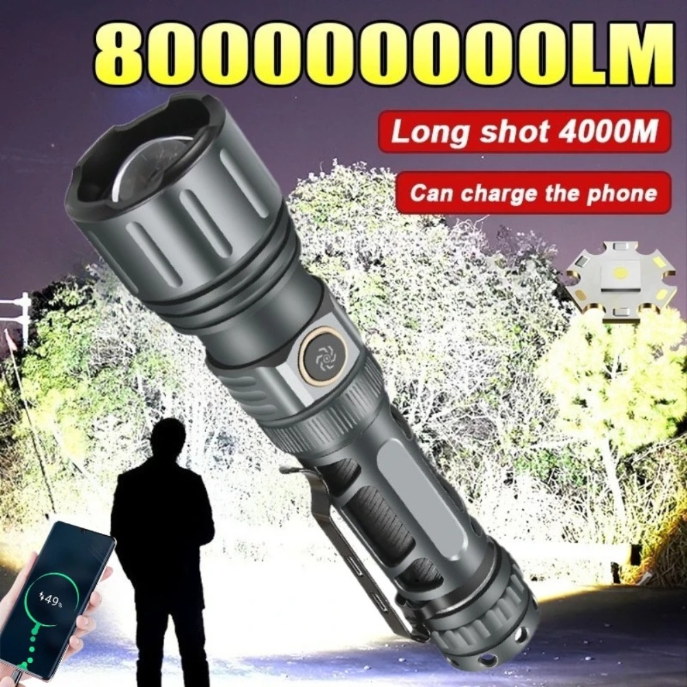 Senter Super Terang Lampu LED  - Outdoor Camping Lampe ulasan dan harga