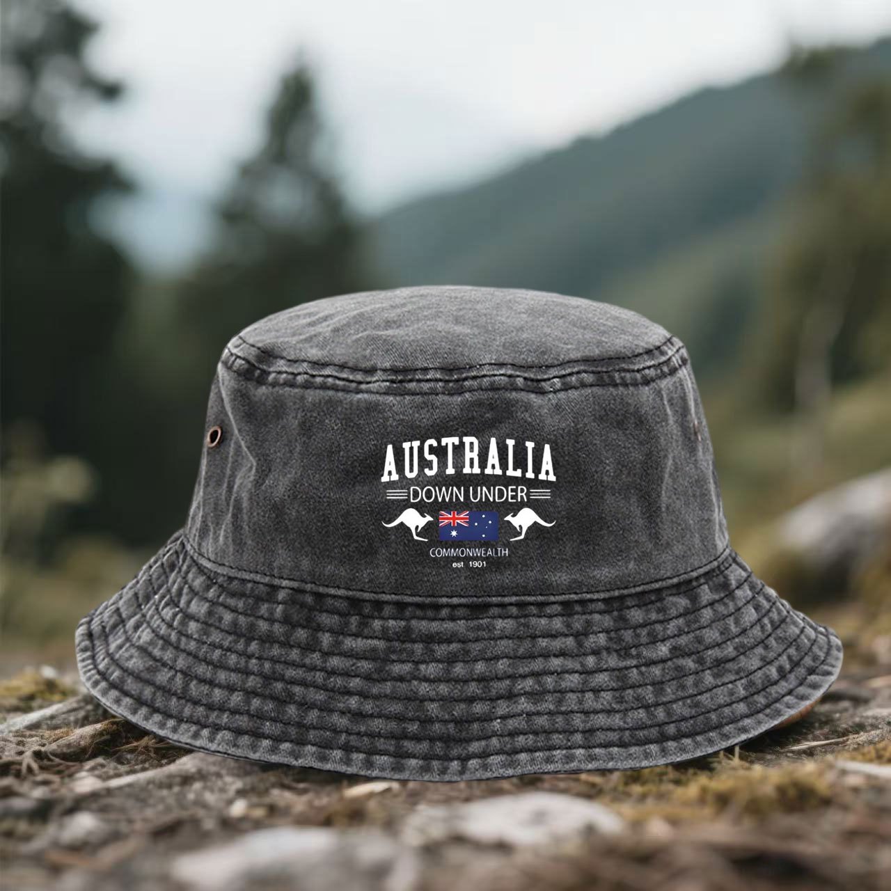 Topi Bucket Unisex dengan Ceta - Outdoor Camping Australia ulasan dan harga