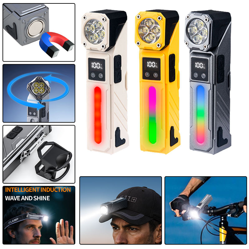 JIASHUAIXIN senter multifungsi - Headlamp ulasan dan harga