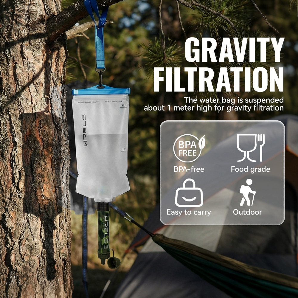WRELS Set Filter Air Portabel  - Outdoor Camping Direct ulasan dan harga
