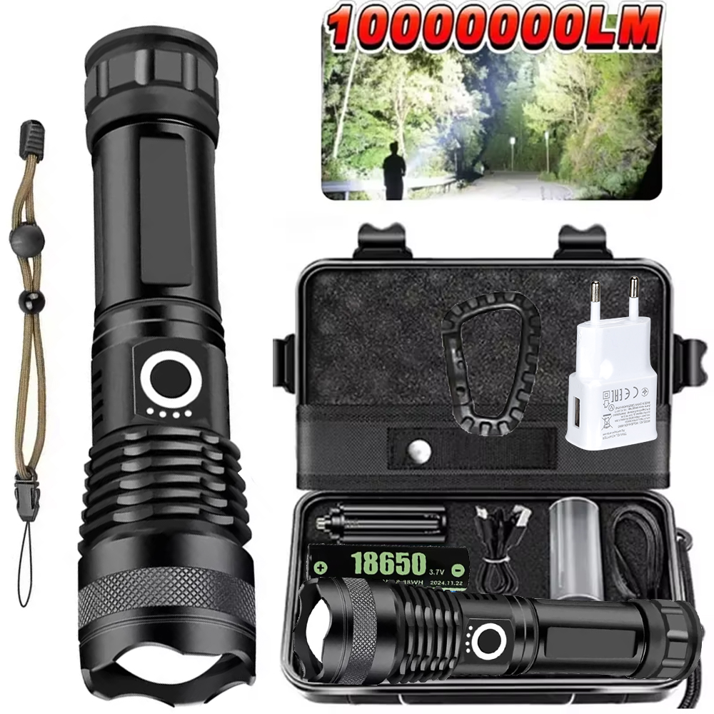 Senter LED Daya Tinggi Dapat D - Outdoor Camping Lampe ulasan dan harga