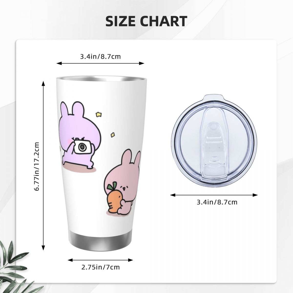 Asamimichaan Cute Asamimi 20oz - Vacuum Insulated Flask ulasan dan harga