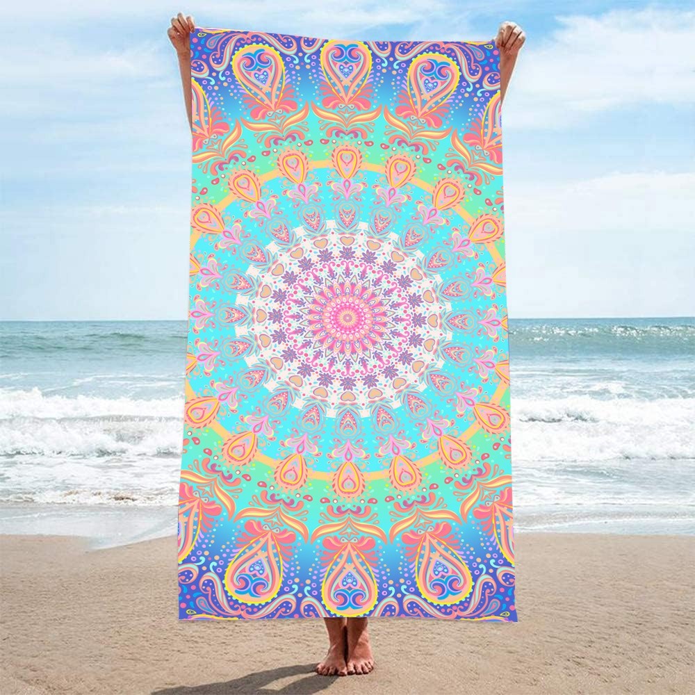 Handuk Pantai Pola Misterius 8 - Outdoor Camping Blanket ulasan dan harga