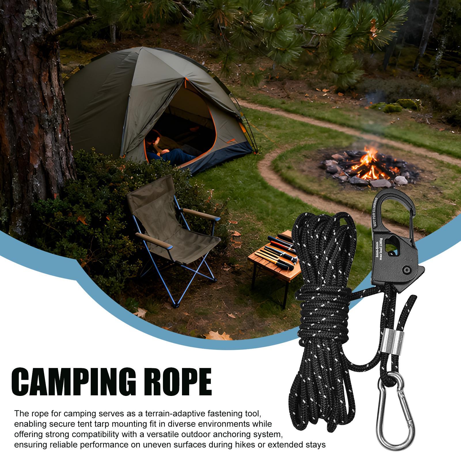 Tali Tenda Camping Nylon Refle - Outdoor Camping Guy ulasan dan harga