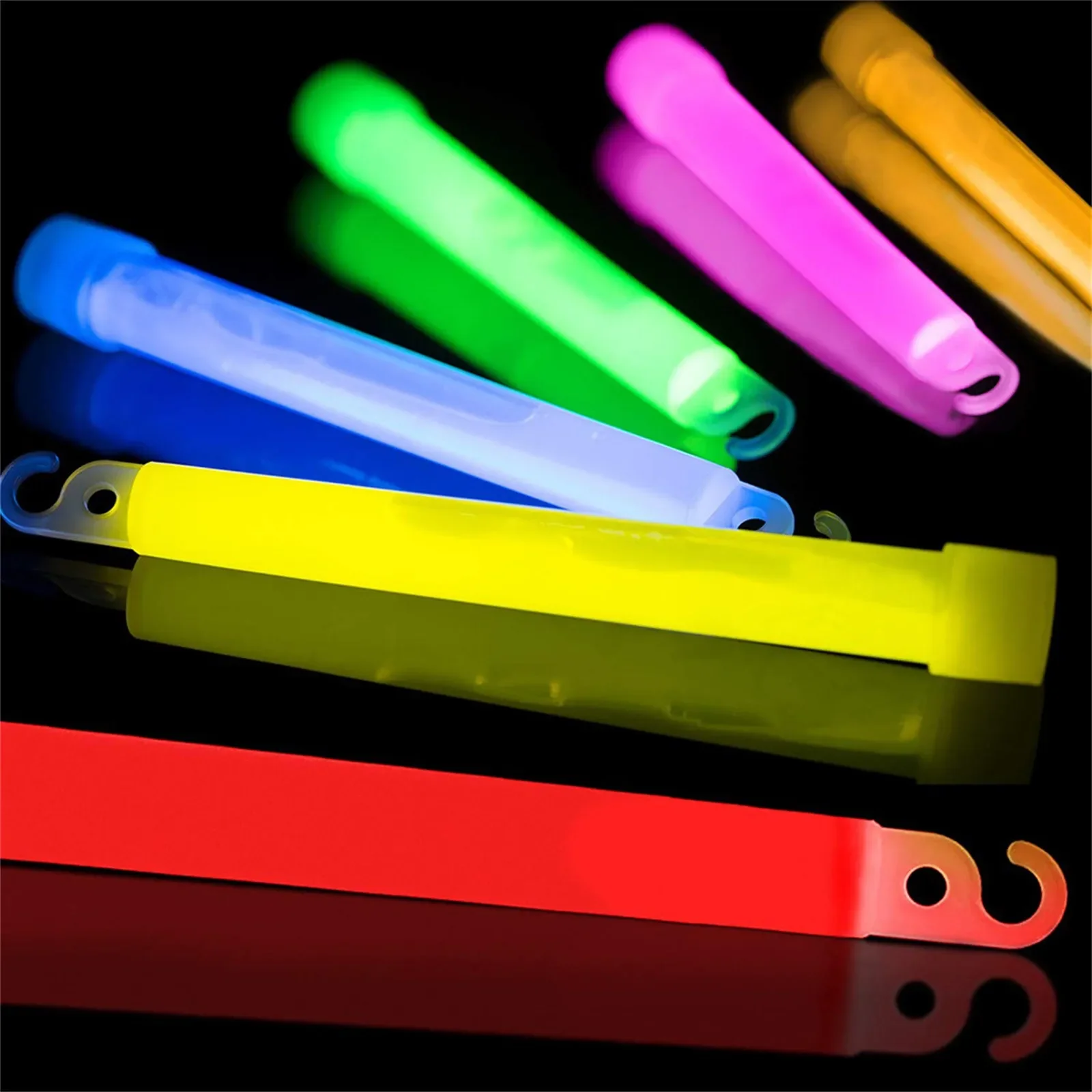 Tongkat Cahaya dengan Kait 4/6 - Glow Sticks Survival ulasan dan harga
