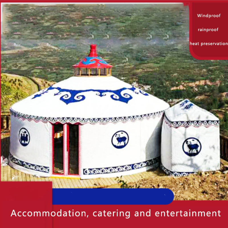 Tenda Yurt Mongolia untuk Kelu - Outdoor Yurt Camping ulasan dan harga