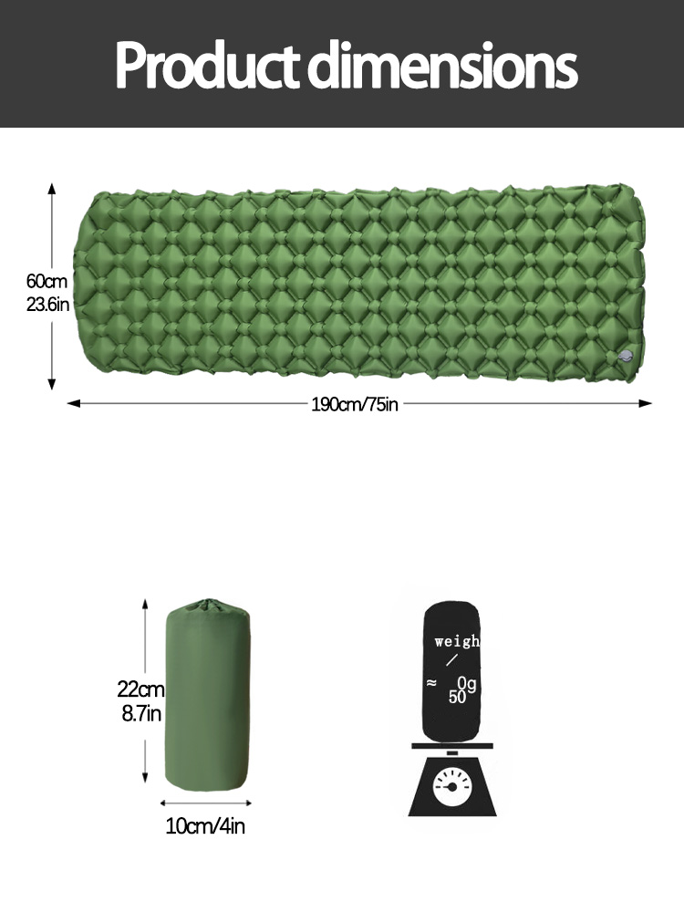 Kasur Tiup untuk Berkemah di T - Outdoor Camping Blanket ulasan dan harga